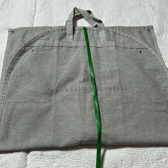 Brunello Cucinelli Linen Garment Bag Size 24”w x 38” h - Picture 3 of 6